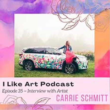 carrie schmit podcast i like art podcast